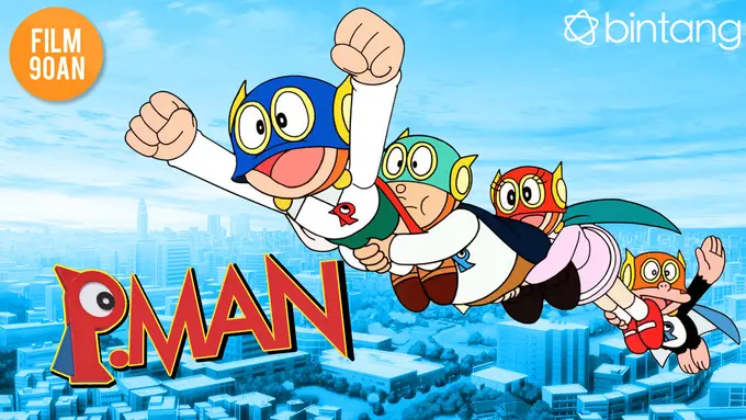 [Bintang] Film 90-an, P-Man Anak SD yang Berubah Jadi Superhero