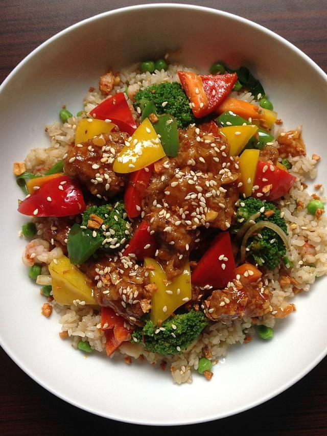 Ilustrasi masakan paprika