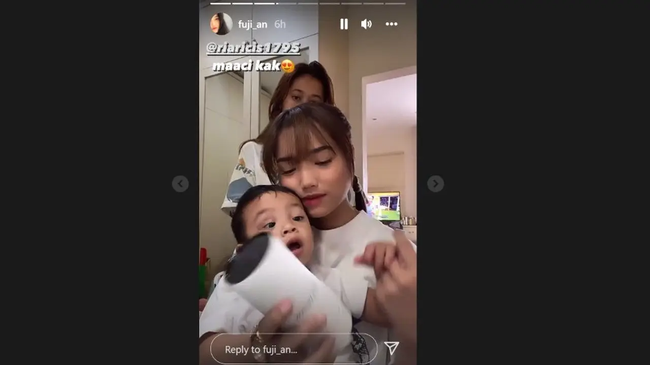 Gala Sky Panggil Papi saat Fuji Cium Wangi Parfum Khas Bibi Andriansyah