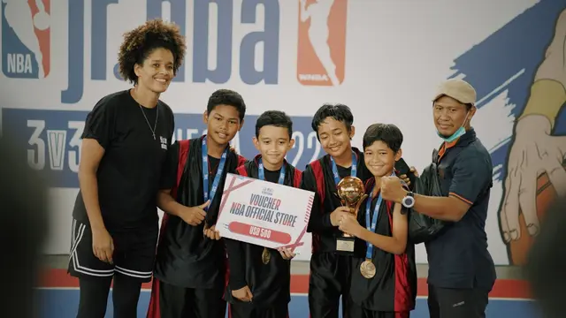 NBA Gelar Jr. NBA 3x3 Edisi Pertama di Indonesia, Diikuti Ribuan Pelajar