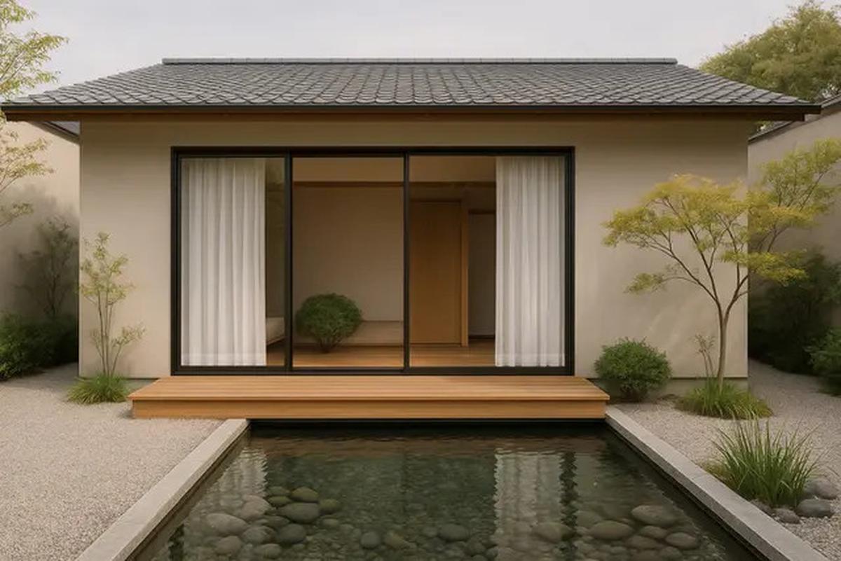 7 Desain Rumah Minimalis Gaya Jepang Modern 1 Lantai 2025, Simpel dan Menenangkan