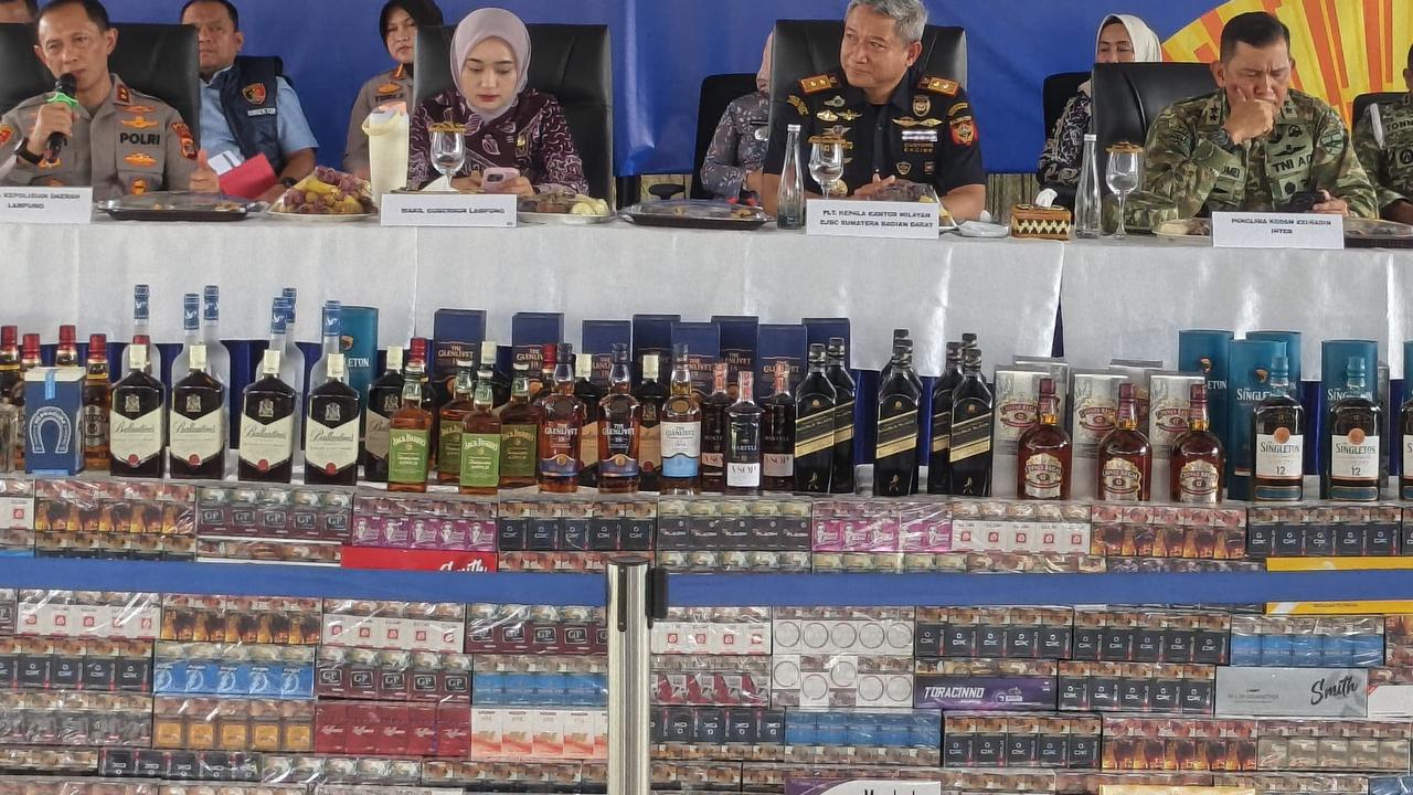 Bea Cukai Sumbagbar Musnahkan Barang Ilegal Senilai Rp74,95 Miliar, Selamatkan Potensi Negara Rp29,78 Miliar