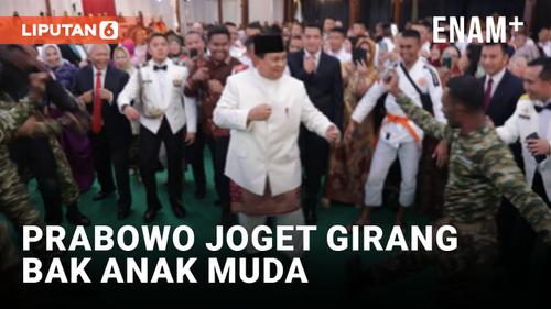 VIDEO: Heboh! Prabowo Joget Bareng Prajurit TNI