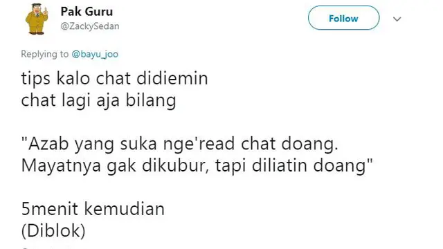 Pesan Tak Kunjung Dibalas, Begini Reaksi Kocak Saat Dicuekin Gebetan