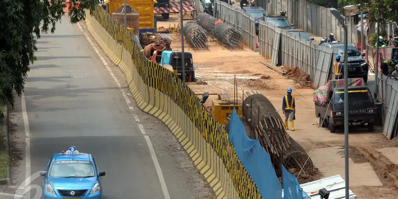 20160406-Proyek Terkendala Pembebasan Lahan, Pengerjaan MRT Molor-Jakarta