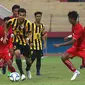 Timnas Malaysia U-19 akan menantang Timnas Indonesia U-19 di semifinal Piala AFF U-19. (Bola.com/Aditya Wany)