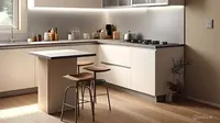 6 Model Kitchen Set Minimalis untuk Dapur Kecil, Susunan Estetik dan Bisa Jadi Inspirasi