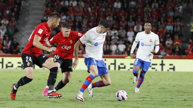 Foto:  Nyaris Kalah, Tren Kemenangan Barcelona Terhenti di Markas Real Mallorca