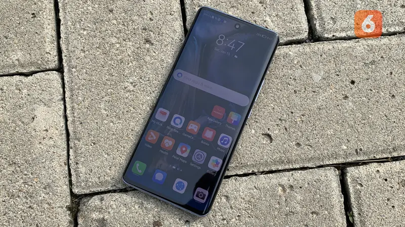 Penampakan Huawei Nova 9