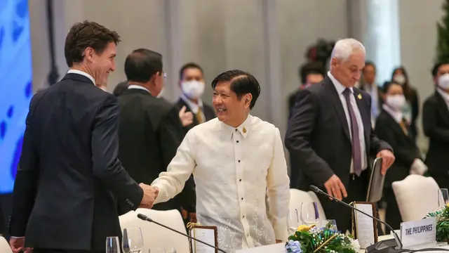 APEC Leaders’ and Guests’ Working Lunch yang merupakan agenda ketiga dalam rangkaian APEC Economic Leaders’ Meeting pada hari Jumat (18/11/2022) di Bangkok, Thailand. (Dok ekon.go.id)