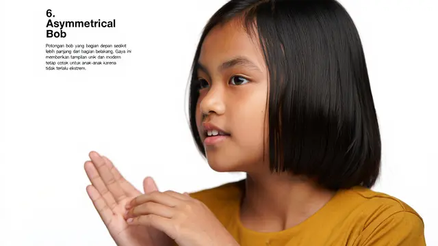 Model Rambut Pendek Anak Perempuan