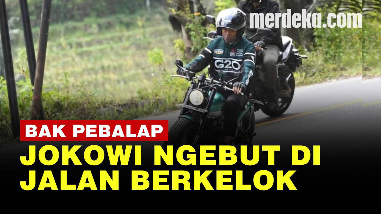 VIDEO: Presiden Jokowi Ngebut di Danau Toba, Luhut: Saya Ngejarnya Setengah Mati