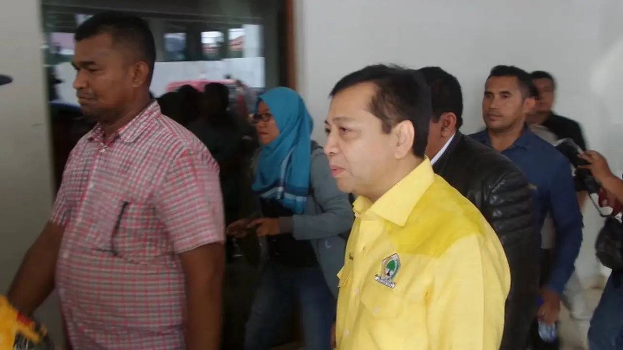 Ketua Umum Partai Golkar Setya Novanto