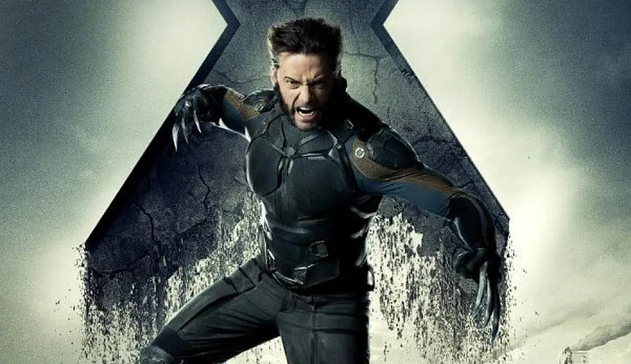 Hugh Jackman di X-Men: Days of Future Past. (Marvel / Fox)