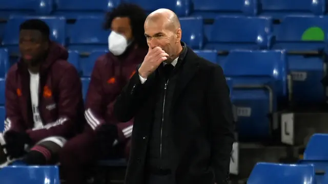 FOTO: 6 Fakta Menarik di Balik Kemenangan 2-0 Chelsea atas Real Madrid - Zinedine Zidane