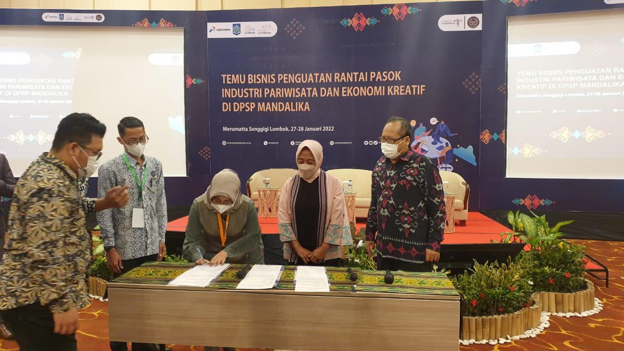 Business Matching UMKM dan Industri Perhotelan di NTB Sukses Membuahkan Transaksi Rp1,74 Miliar