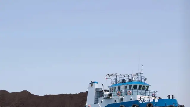 Kapal PT Hasnur Internasional Shipping Tbk (HAIS). Foto: Hasnur