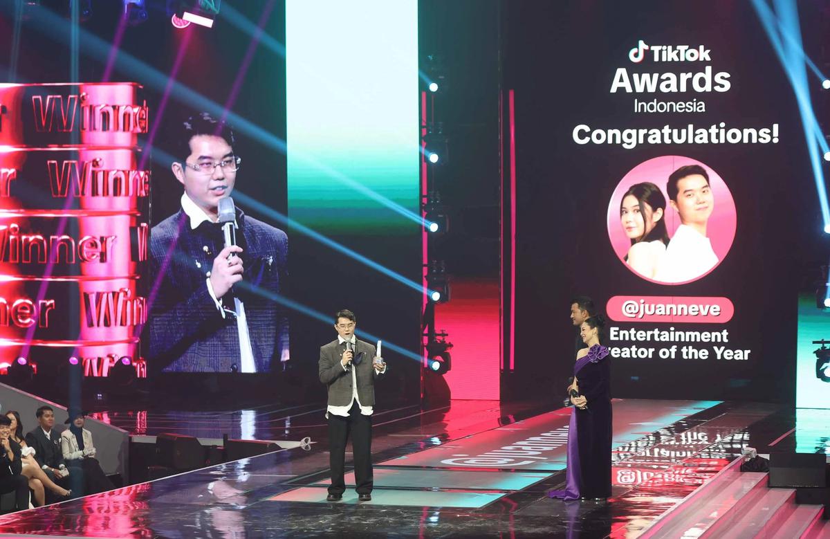 FOTO: Malam Spektakuler TikTok Awards 2025 Hadirkan Deretan Bintang dan Pemenang Terfavorit