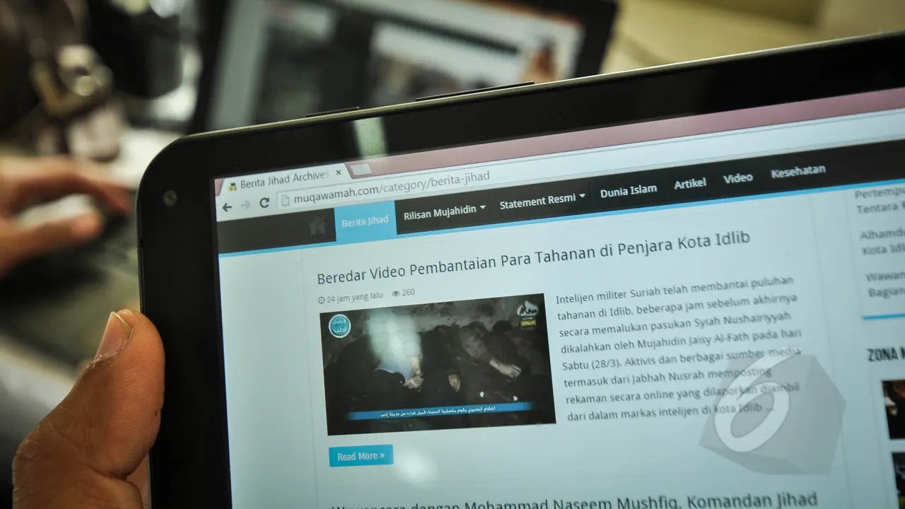 Pemerintah Blokir 22 Situs Terkait Paham Radikal