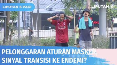 Pemerintah Provinsi DKI Jakarta menilai kebijakan pelonggaran aturan memakai masker sebagai sinyal transisi dari pandemi ke endemi. Wagub DKI mengingatkan warga untuk tetap menerapkan perilaku hidup bersih dan sehat.