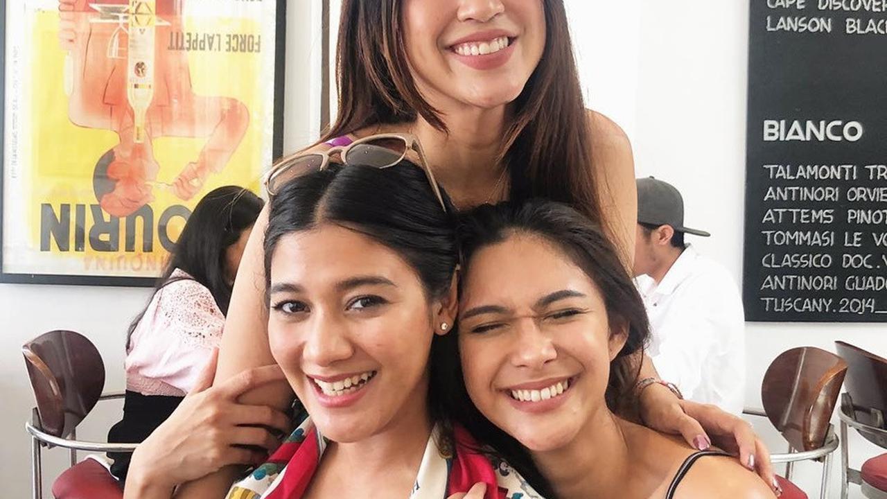 6 Potret Kompak Tyna Kanna Bareng Nana dan Naysilla Mirdad, Disebut Ipar Goals