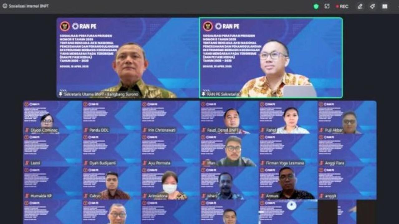 BNPT Perkuat Komitmen Penanggulangan Ekstremisme Melalui Sosialisasi RAN PE Fase II