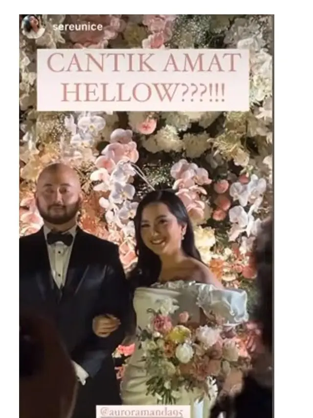 11 Momen Pernikahan Rachel Amanda dan Narawastu Indrapradna, Penuh Haru Bahagia