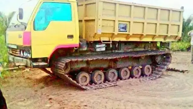 7 Modifikasi Truk Anti-Mainstream, Ada yang Seperti Tank