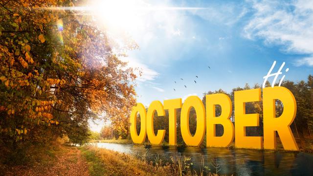 Ilustrasi bulan Oktober