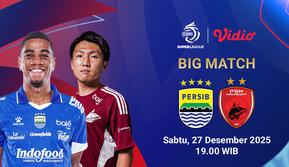 Saksikan Live Streaming BRI Super League Pekan ke-8: Persib Bandung vs PSM Makassar, Eksklusif di Vidio.