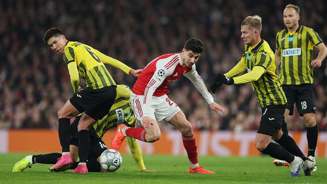 arsenal vs kairat kai havertz