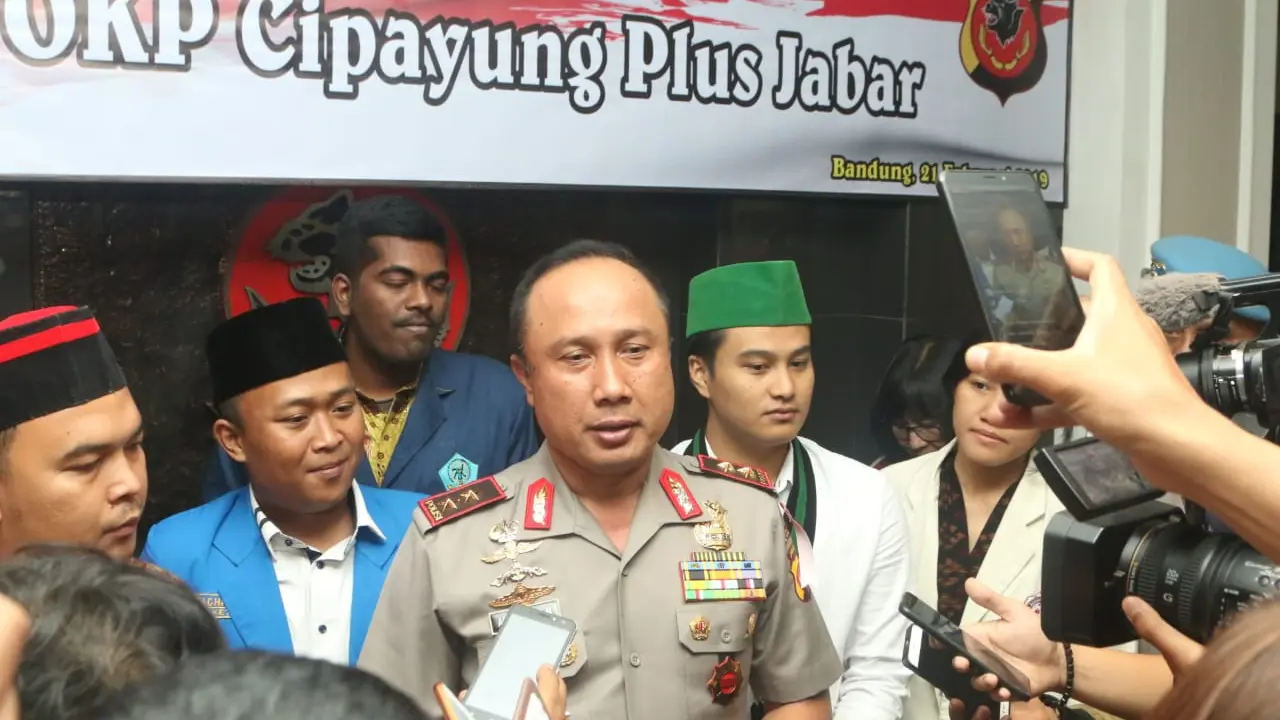 Silaturahmi Polda Jabar dan Kalangan Pemuda