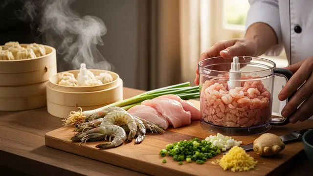 Resep Dimsum Ayam Udang Pakai Chopper
