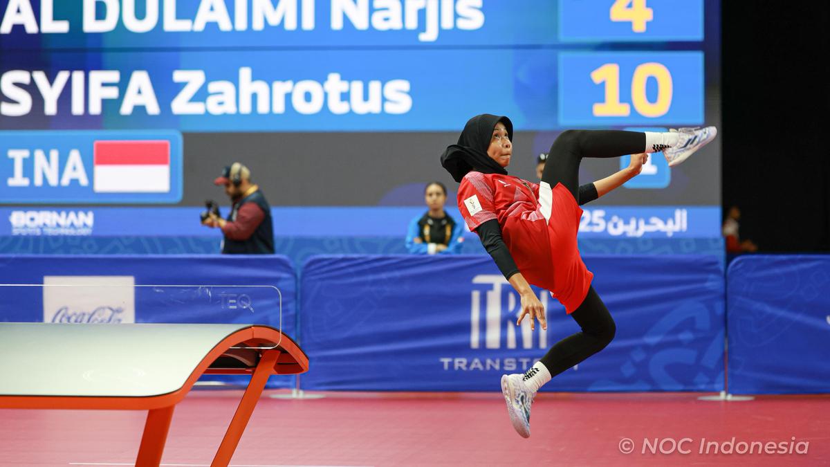 Baru 2 Bulan Pindah Cabor, Syifa Sumbang Perunggu untuk Indonesia di Asian Youth Games 2025