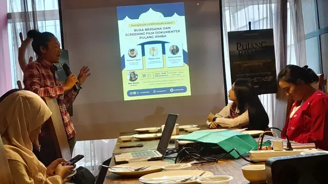 Diskusi dan roadshow film Pulang Rimba.