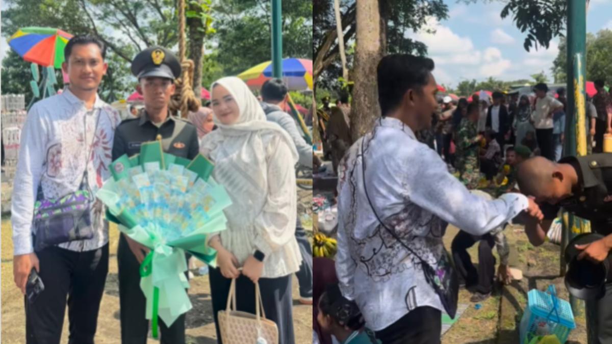 Kisah Pasutri Muda Angkat Yatim Piatu jadi Anak, Berawal dari Ngelamar Kerja Endingnya Malah jadi TNI