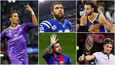 Berikut daftar atlet terkaya dunia 2017 versi majalah Forbes. Cristiano Ronaldo mengungguli pebasket LeBron James dan bintang Barcelona, Lionel Messi. (AFP-EPA-AP)