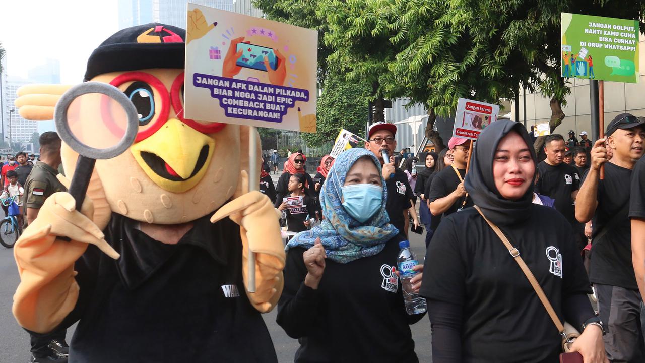 Bawaslu RI Ajak Masyarakat Awasi Pelaksanaan Pilkada Serentak 2024.