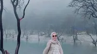 Kawah Putih Ciwidey, Pangalengan. (Liputan6.com/IG/insansheny)