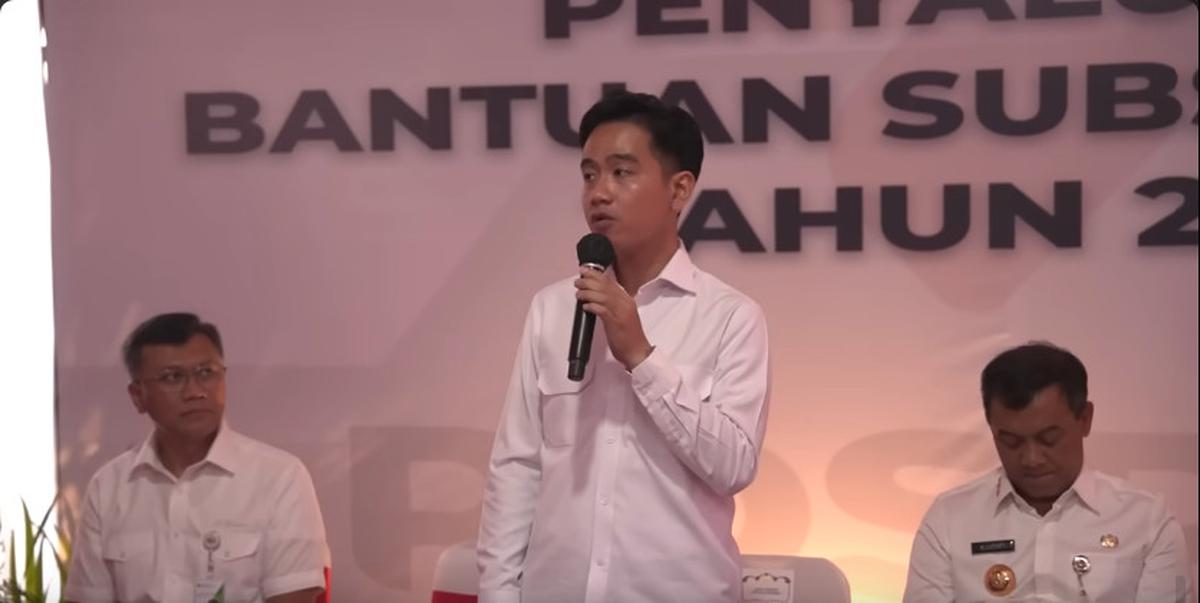 Merinding, Pesan Wapres Gibran Depan Wamen Noel dan Para Penerimaan BSU 'Jangan Sampai Untuk Judol'