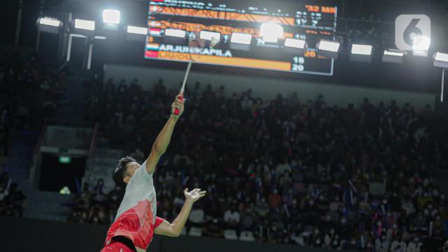 Anthony Ginting Melaju ke Perempat Final Indonesia Open 2022