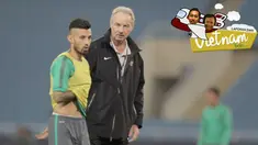 Timnas Indonesia melakukan latihan terakhir jelang laga leg kedua semifinal Piala AFF 2016 di Stadion My Dinh, Hanoi.