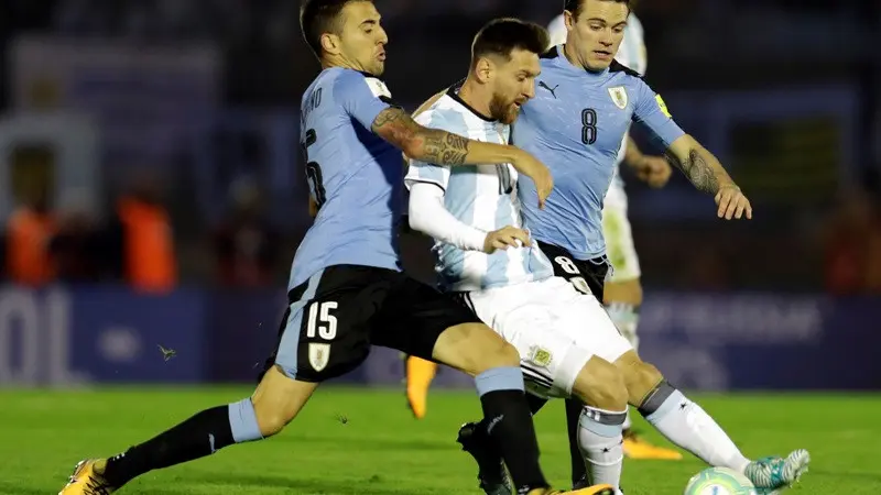 Kualifikasi Piala Dunia 2018: Argentina Gagal Kalahkan Uruguay