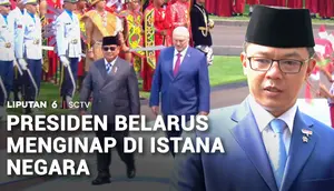 Presiden Belarus Jadi Kepala Negara Pertama yang Menginap di Istana Negara