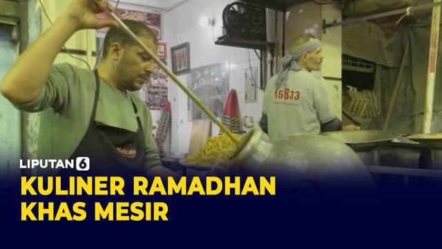 Hampir setiap daerah memiliki kuliner khas yang biasa dihidangkan di bulan suci ramadhan. Di Mesir, warga setempat berburu makanan khusus untuk melengkapi menu berbuka puasa.