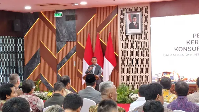 Menteri Energi dan Sumber Daya Mineral (ESDM), Bahlil Lahadalia, Jumat (30/1/2026). (Foto: Liputan6.com/Arief RH)