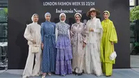 Group show &ldquo;Indonesia Now&rdquo; akan memboyong 7 jenama modest fashion Indonesia di pekan mode internasional, London Fashion Week. [Dok/Indonesia Now].