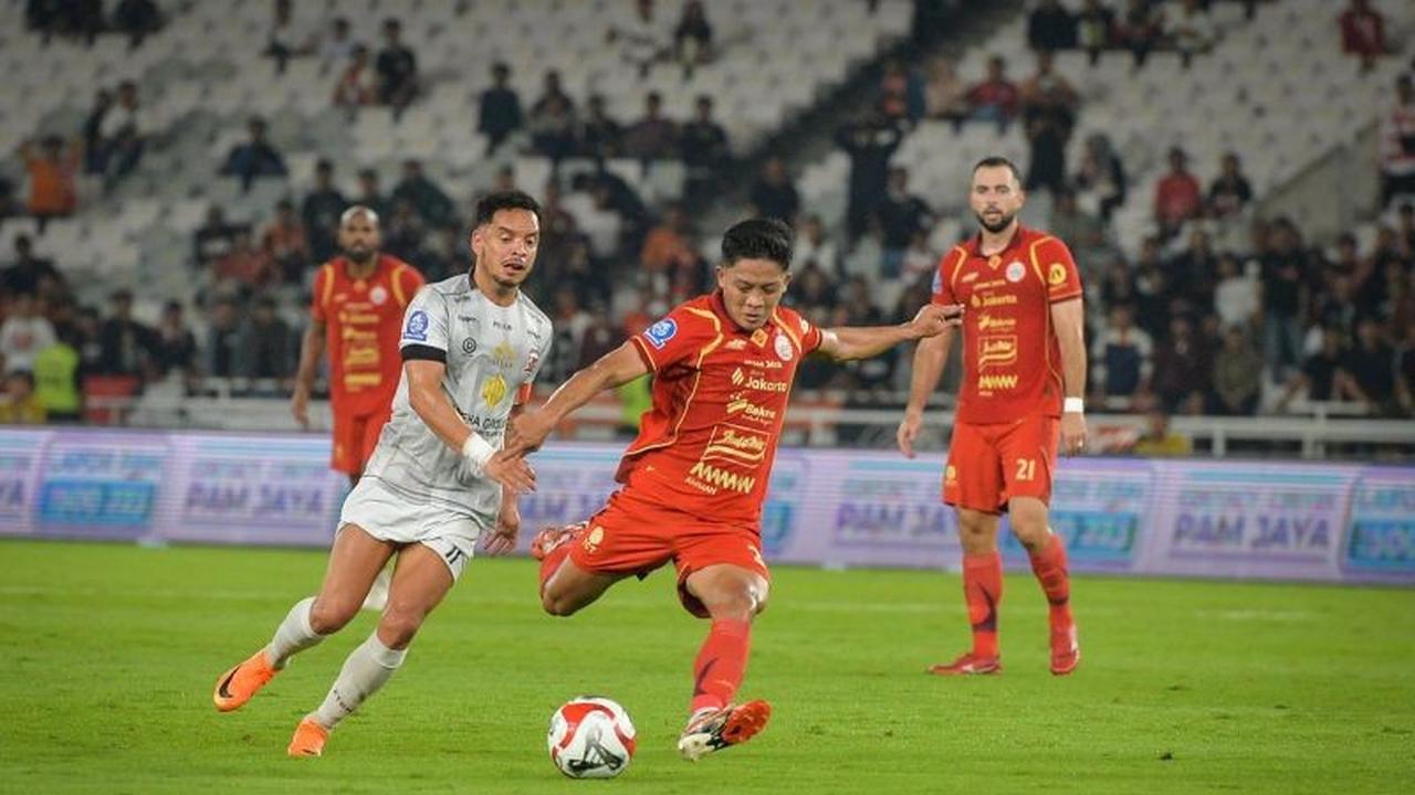 Persija Kalahkan Madura United 2-0, Macan Kemayoran Kembali ke Jalur Kemenangan BRI Super League