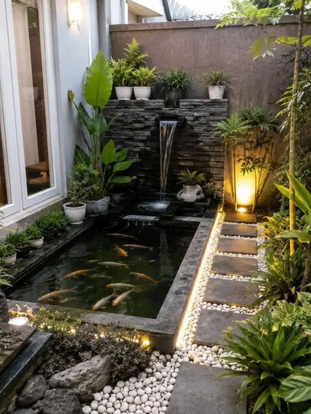 Ide Memaksimalkan Sisa Lahan Belakang Rumah Jadi Area Produktif (AI)
