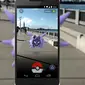 Tentara AS di Irak turut menikmati permainan Pokemon Go. (sumber: Daily Mail)